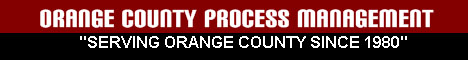 Process Server Orange County, CA