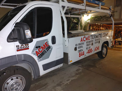 Termite Exterminator Truck