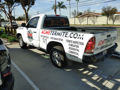 Termite Exterminator Truck