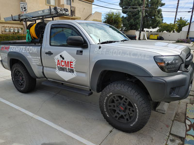 Termite Exterminator Truck