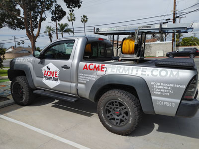 Termite Exterminator Truck